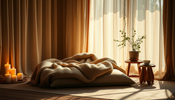 Creating a Cozy Meditation Corner with the Right Blankets and Accents