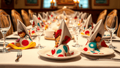 Peekaboo Cartoon Cloth Napkins