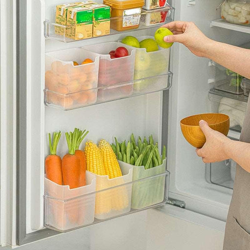 Refrigerator Vegetable and Food Storage Side Container Organizer