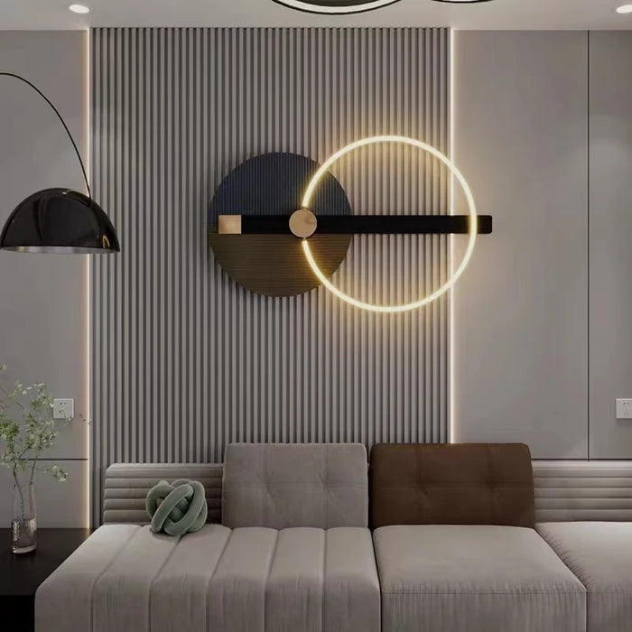 Vibrant Metal LED Wall Sconce Light for Stylish Spaces