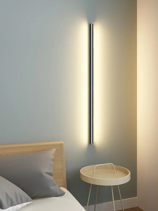 Nordic Inspired LED Bedroom Wall Lamp with White, Warm, or Neutral Light Options