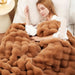Brown 60'' X 80'' Gromit Fluffy Blanket - Taylors Swift Soft Cozy Blanket