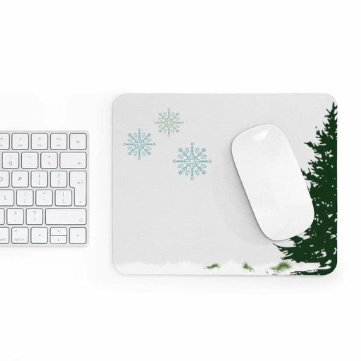 Festive Winter Wonderland Mouse Pad - Christmas Edition