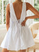 Fashionable Cotton Sleeveless V-Neck Dress - Women's Summer Staple