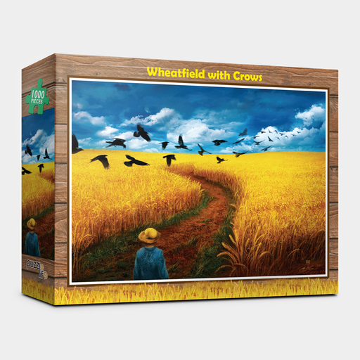 "Wheatfield with Crows" Masterpiece Jigsaw Puzzle - 1000 Pieces of Artistry