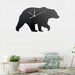 Polar Bear Design Wooden Wall Clock for Home Decor