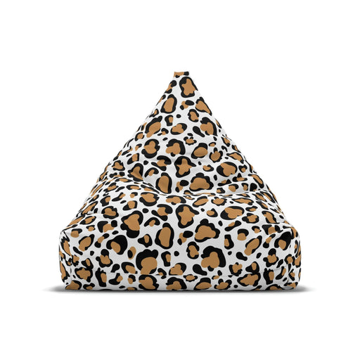 Leopard Print Bean Bag Chair Slipcover - Chic and Long-lasting