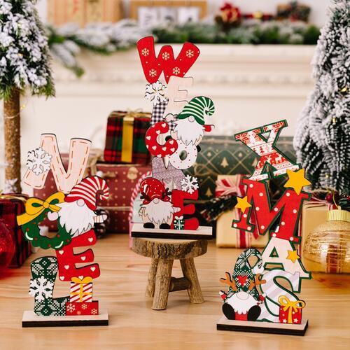 Elegant Christmas Element Ornament - Global Flair Festive Accent