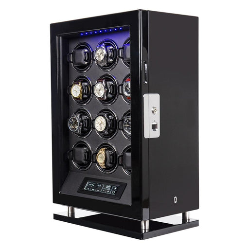 Securely Elegant BOLAI Watch Winder with Smart LCD Control