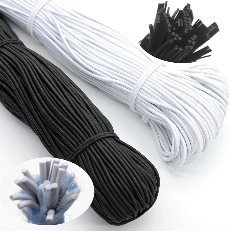 Monochromatic Handwoven Polyester Cord Set for Artistic Creations