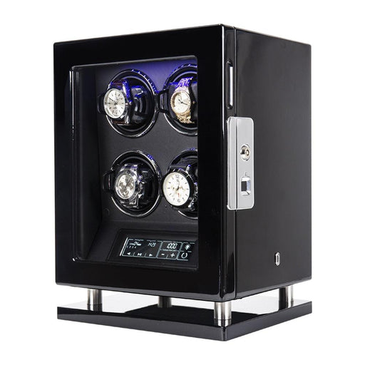 Securely Elegant BOLAI Watch Winder with Smart LCD Control
