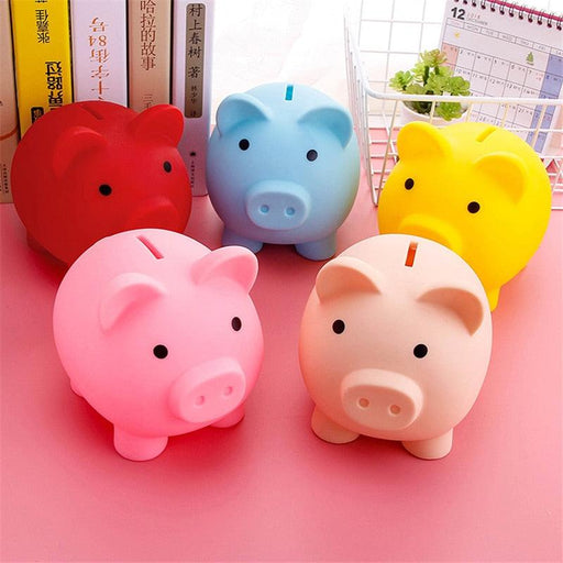 Charming Piggy Money Boxes for Kids' Savings and Decor