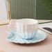 Elegant Pearl Shell Ceramic Coffee Cups: Elevate Your Sipping Experience