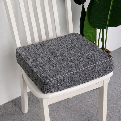 Square Seat Cushion Set with Anti-Skid Feature and Various Color Choices