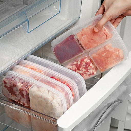 Fresh-Seal Refrigerator Storage Box for Frozen Meat, Onion, Ginger, and More