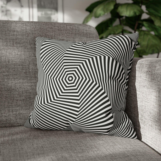 Customizable Elite Home Décor Polyester Pillow Cover - Personalize Your Space