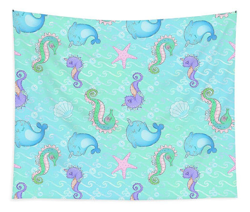 Oceanic Dream - Enhance Your Space with Under The Sea Tapestries