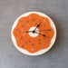 Nordic Donut Wall Clock for Kids - Quiet Movement, Cute Cartoon Design, Easy-to-Read Display