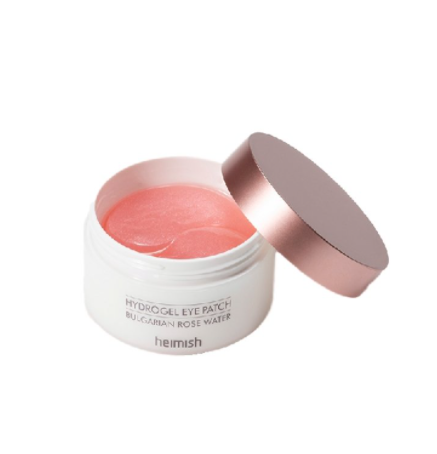 Rose-infused Hydrogel Eye Patches with Hydration and Anti-Wrinkle Benefits