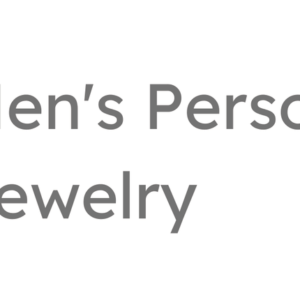Collection image for: Men's Personalized Jewelry