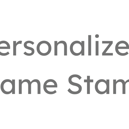 Collection image for: Personalized Name Stamp