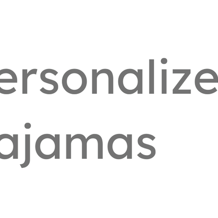 Collection image for: Personalized Women's Pajamas
