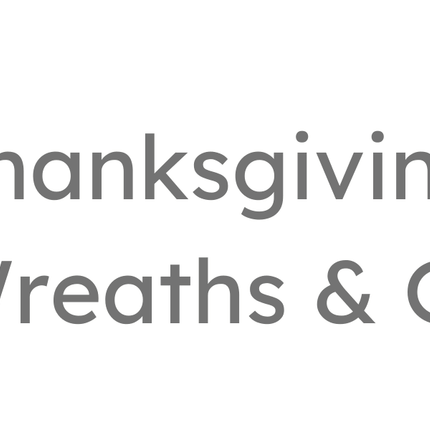 Collection image for: Thanksgiving Wreaths & Garlands