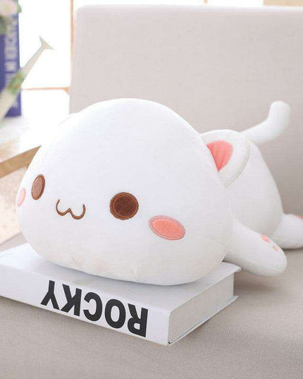 Purrfect Plush Cat Cuddle Cushion - Adorable Softness for Feline Fans