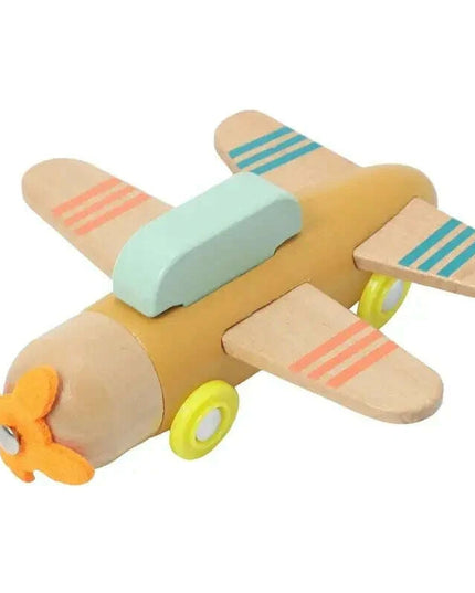 Educational Wooden Train Set for Babies - Montessori-Inspired Learning Toy with Trolley and Number Blocks