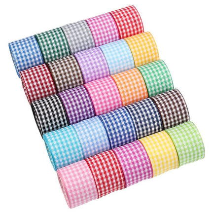 Peekaboo Studio Scottish Houndstooth Ribbon - Handmade, DIY Crafting
