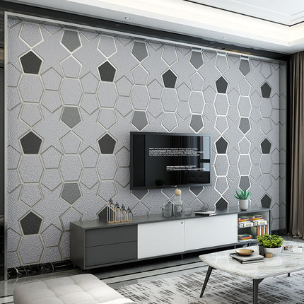 Peekaboo Studio Modern Minimalist Deerskin Wallpaper - Durable & Styli