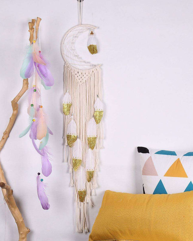 Elegant Handcrafted Cotton Tassel Wall Hanging for Stylish Home Decor