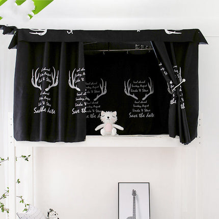 Blackout Bed Curtain Tent — Skin-Friendly & Breathable