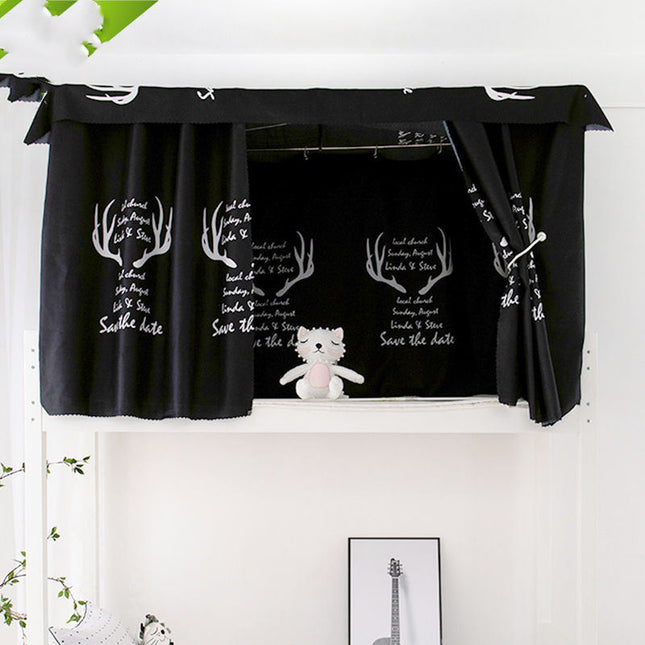 Blackout Bed Curtain Tent — Skin-Friendly & Breathable
