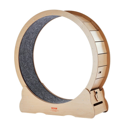 Peekaboo Studio Cat Exercise Wheel - 43.3" Treadmill for Indoor Cats,