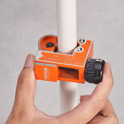 VEVOR Mini Tubing Cutter - Heavy-Duty, High-Speed SKD Blade for Pipes