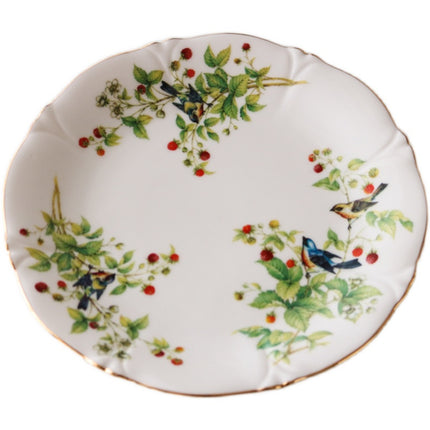 Peekaboo Studio Ceramic English Magnolia Petal Bird - Elegant Design,