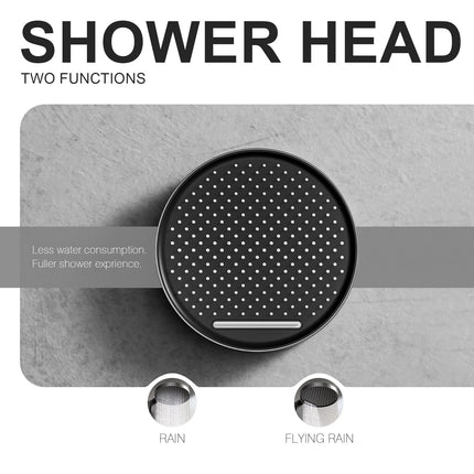 Multi-Function Pipa-Style Shower Faucet Set with High-Pressure