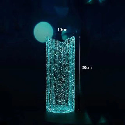 Glass Vase Full Of Stars With Electroplated Finish Gift For Weddings