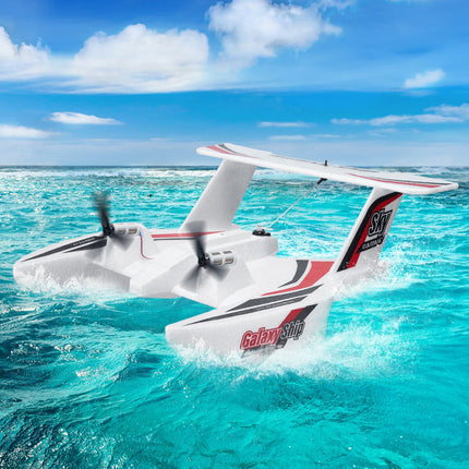 VEVOR Amphibious EPP Foam RC Airplane Toy with 2.4 GHz Remote Control