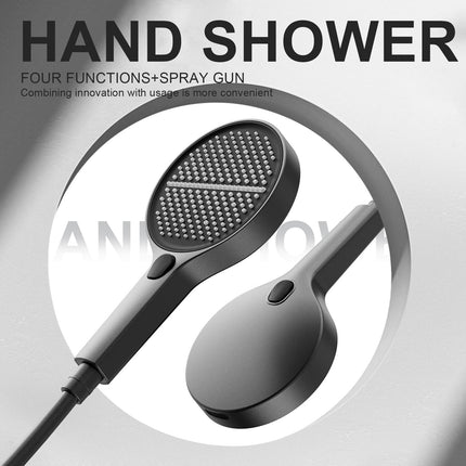 Multi-Function Pipa-Style Shower Faucet Set with High-Pressure