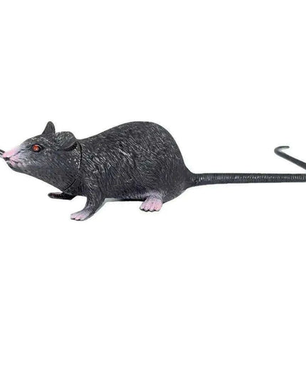 Realistic Small Rat Prank Toy for Halloween Haunts
