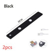 Black / 30cm / 2PCS
