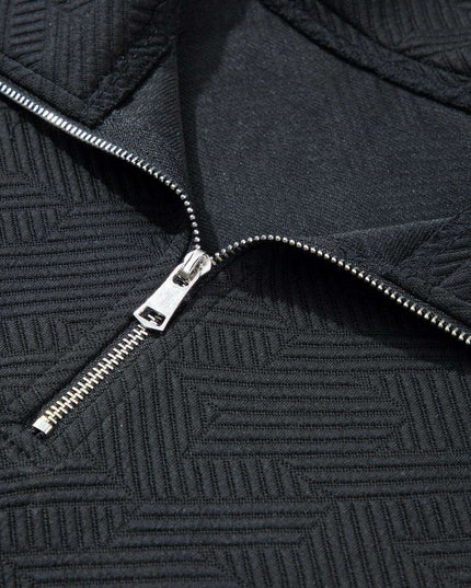 Chic Black Flutter Sleeve Top and Wide-Leg Trousers Ensemble