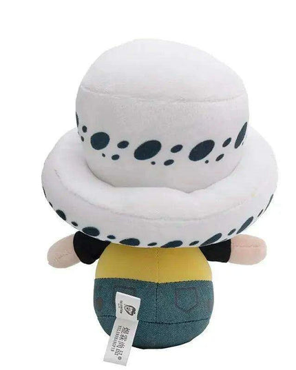 Charming Anime Plush Doll Set - Luffy, Chopper, Ace & Law - 25CM Collectible Figures for Kids and Loved Ones