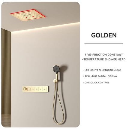 Maison Single-Person Hidden Shower System with Amb