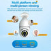 360° Wireless Bulb Camera with High-Quality Cross-Border Monitoring