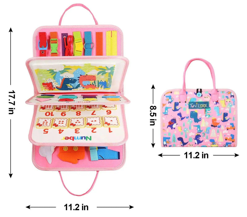 Wonderland Montessori Parish Toys Interactive Cloth Storybook - Inspiring Educational Adventure