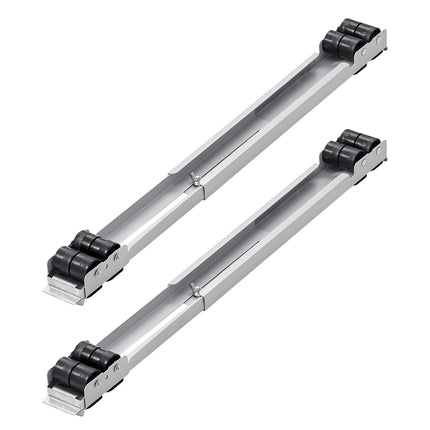 Heavy Duty Appliance Rollers — 660 Lbs, Extendable, White