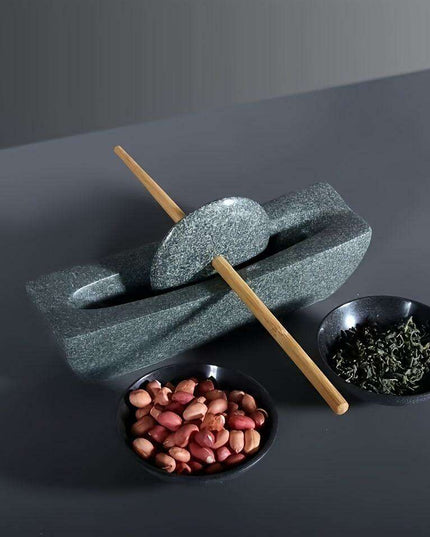 Mini Lapis Lazuli Spice Grinder - Handcrafted Manual Herb & Pepper Crusher for Gourmet Cooking